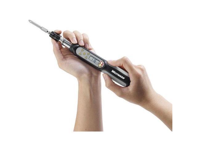 WESTWARD 6PAF5 Torque Driver,1/4',1.77 to 35.39 in.-lb.