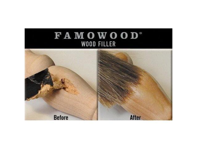 FAMOWOOD 40002148 Wood Filler, 1 gal, Pail, White Pine