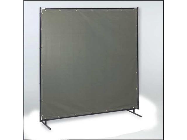 STEINER 301-6X6 Welding Curtain, Cotton Duck, 6 ft. W., 6 ft. H., 12 oz/sq yd,