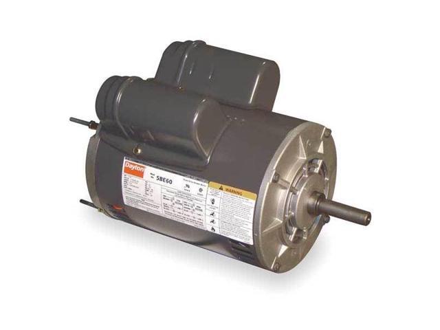 DAYTON 5BE60 Motor,Cap St,1.5 HP,1725,115/208-230,56Z