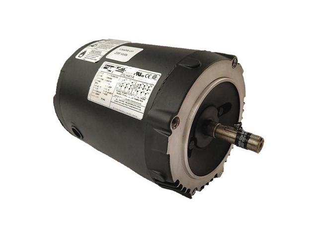 DAYTON 31LH41 Three-Phase General Purpose Motor, 1/3 HP, 56C Frame, 230/460V AC