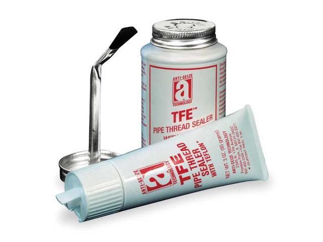 ANTI-SEIZE TECHNOLOGY 14003 Pipe Thread Sealant 3 fl oz, Tube, TFE, Off-White,