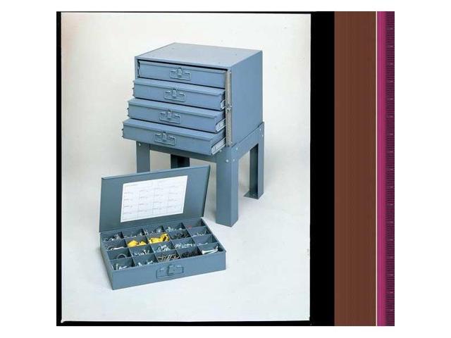 DURHAM MFG 102-95-D960 Steel, Compartment Drawer, 12 1/2 in D x 3 1/8 in H x 18