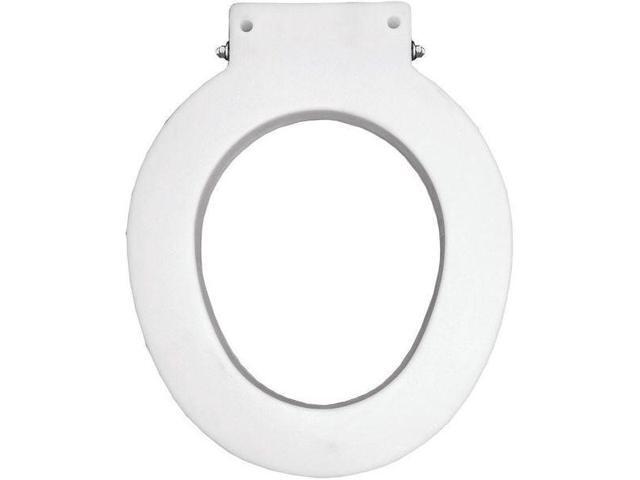 BEMIS GR4LR-000 Toilet Seat Without Cover, Plastic, Round, White