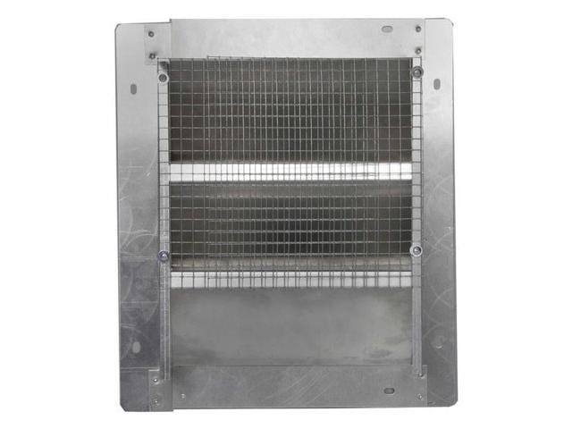 DAYTON 2FTV9 Louver,Adj w/ 28 to 46 In,Aluminum