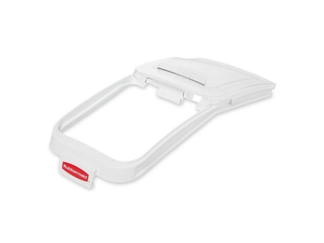 Rubbermaid 29' x 12-1/8' x 2' Polypropylene Storage Bin Lid, White FG9F7700CLR