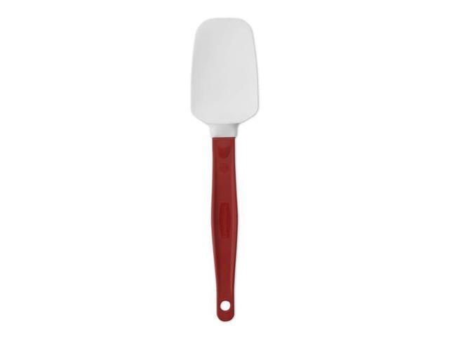 Rubbermaid 9-1/2' Spoon Food Scraper, Red/White Red/White FG196600RED