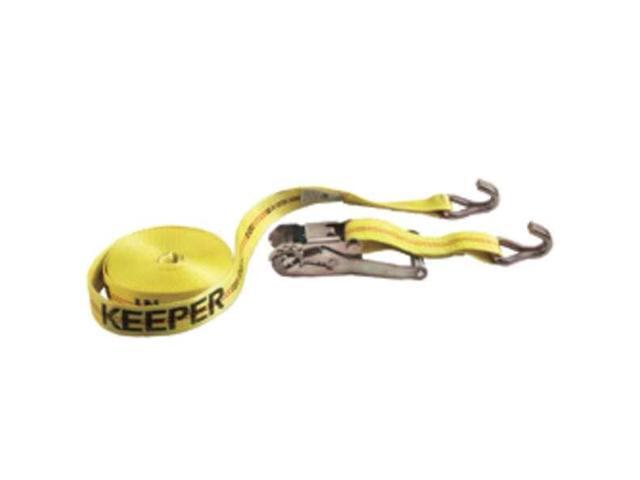 KEEPER 04624 Tie-Down 3333 lb Weight Capacity 40 ft L Steel End Fitting Polyester