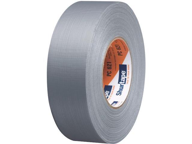 SHURTAPE PC 621 Duct Tape,48mm x 55m,Silver,PK24