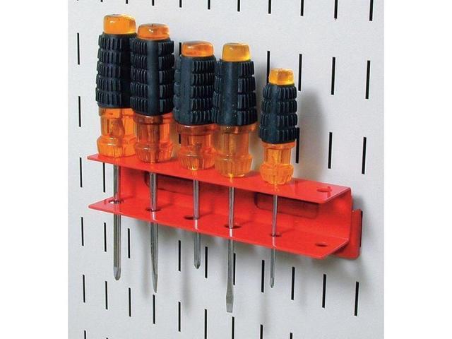 WALL CONTROL 35-K-WRKRD Workstation Slotted Accessory Kit,Red