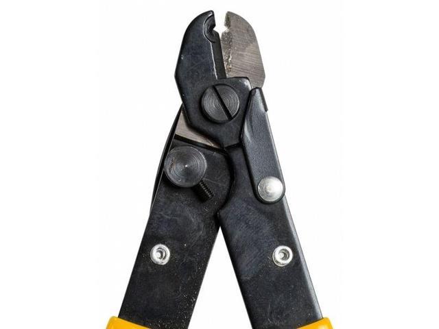 JONARD TOOLS JIC-125 5-1/4' Fiber Optic Cable Stripper, Insulated