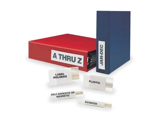 HOL-DEX L11GR Label Holder,Pk25