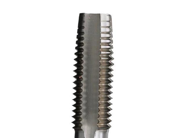 Drill America T/A Series High-Speed Steel Hand Threading Tap, Uncoated (Bright) Finish, Round with Square End Shank, Taper Chamfer, 7/8'-9 Size...