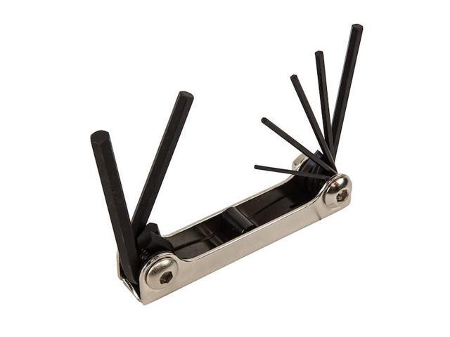 Klein Tools Seven-Key Metric Folding Hex-Key Set 70582