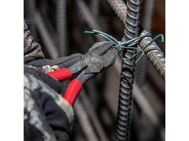 Klein Tools Ironworkers Pliers W/Aggressive Knurl'