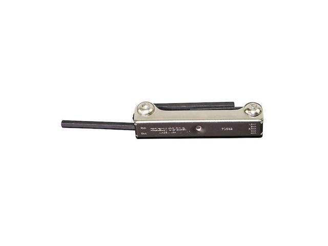 Klein Tools Seven-Key Metric Folding Hex-Key Set 70582