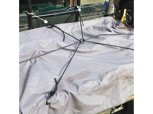 THE BETTER BUNGEE BK1014BK Bungee Cord, Hook End,10 ft. L,1/4' dia.