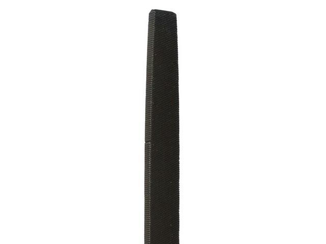 Drill America DIC03896 American Pattern Second Cut DIC Series Qualtech Carbon Steel Flat File, 14' Length