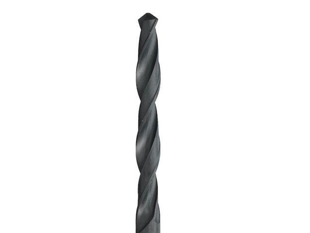Drill America D/A13J-SP-SET 13 Piece High-Speed Steel Jobber Length Drill Bit Set in Metal Case, Black Oxide Finish, Round Shank, Spiral Flute, 135...