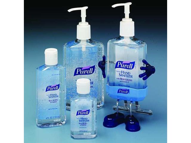 PURELL 9608-24 Gear Retractable Clip For 2oz Hand Sanitizer Bottles, PK24