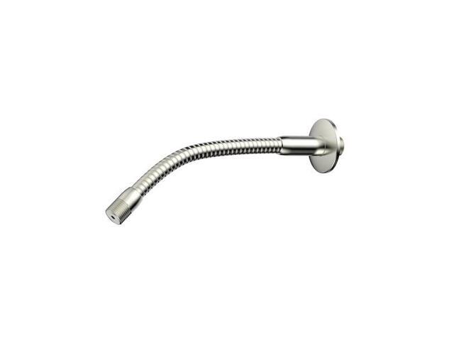 plumb pak k780bn stylewise flexible shower arm with easily adjustable position, brushed nickel finish