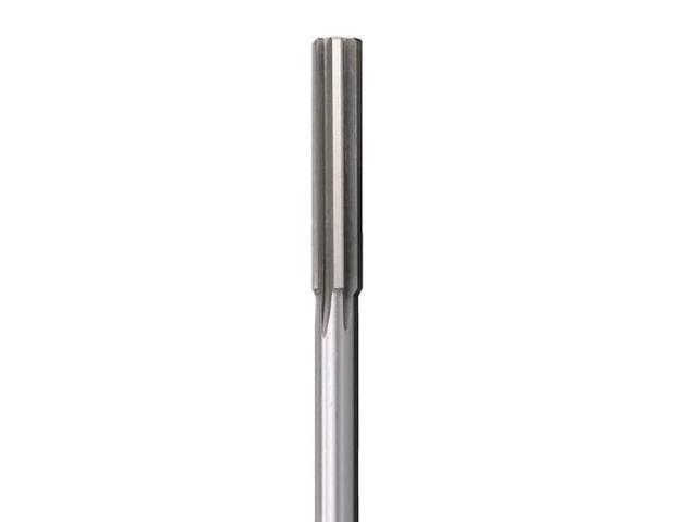 Drill America DWRR Series Qualtech High-Speed Steel Chucking Reamer, Straight Flute, Round Shank, Uncoated (Bright) Finish, 41/64' Size (Pack of 1)