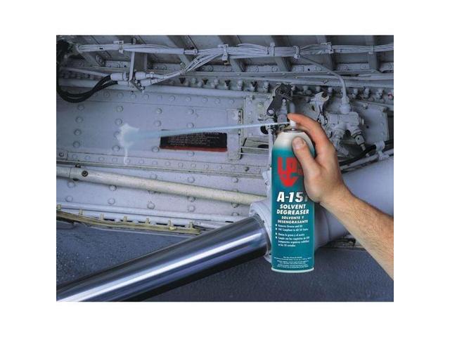 LPS 04320 Solvent Degreaser, 15 Oz Aerosol Can, Liquid, Clear Water-White