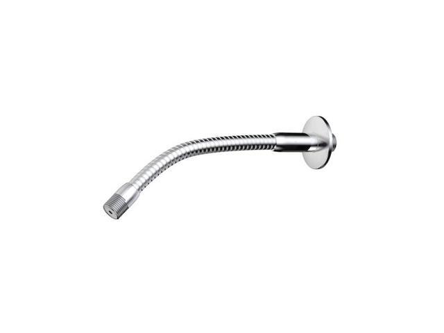 plumb pak keeney k780cp 11.5' memory flangechrome finish stylewise flexible shower arm with easily adjustable position,