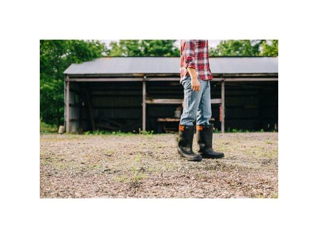 TREDS OVERBOOTS 17852 Overboots, Plain Toe, 17 in Height, Snap Tab Closure,