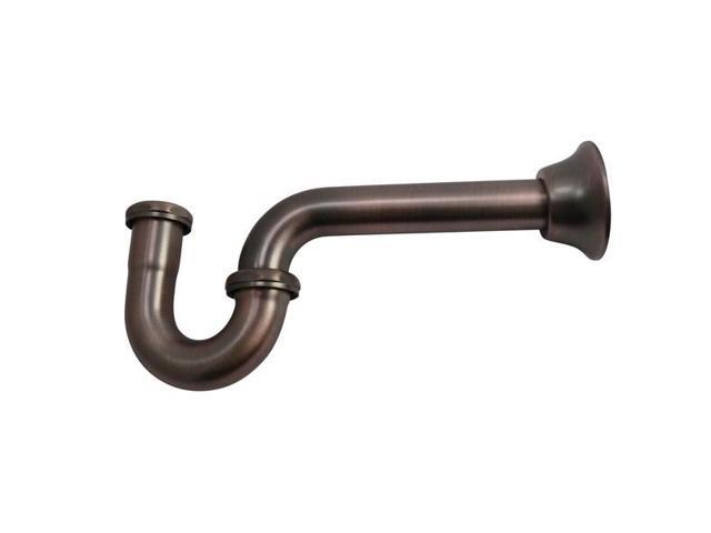 plumb pak k100vb x 1 1/4' 20 guage brass bathroom ptrap kit, venetian bronze
