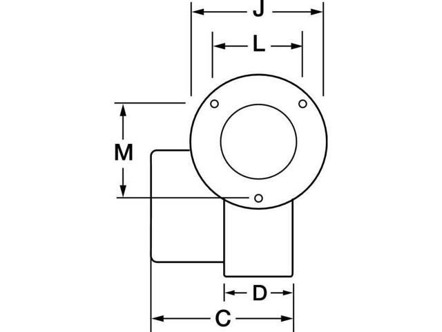 DAYTON 1TDN2 Round OEM Blower, 3300 RPM, 1 Phase, Direct Drive, Steel 1 Speed