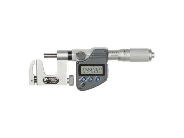 MITUTOYO 317-351-30 Digital Micrometer,Uni-Mike,1',SPC