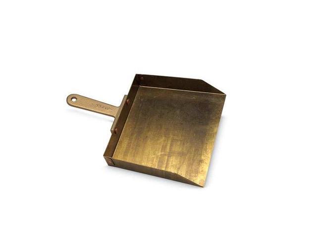 AMPCO SAFETY TOOLS D-50 Hand Held Dust Pan,Nickel/Alum./Bronze