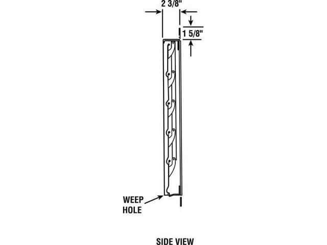 DAYTON 2C521 Wall Backdraft Damper, Vertical Mount, 18 in Dia Fan, 21 in H x 21