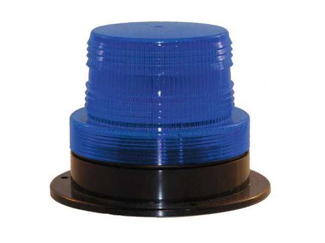 Photos - Chandelier / Lamp RAILHEAD GEAR M7600-LED B Warning Strobe, Blue, LED, 12 to 90VDC