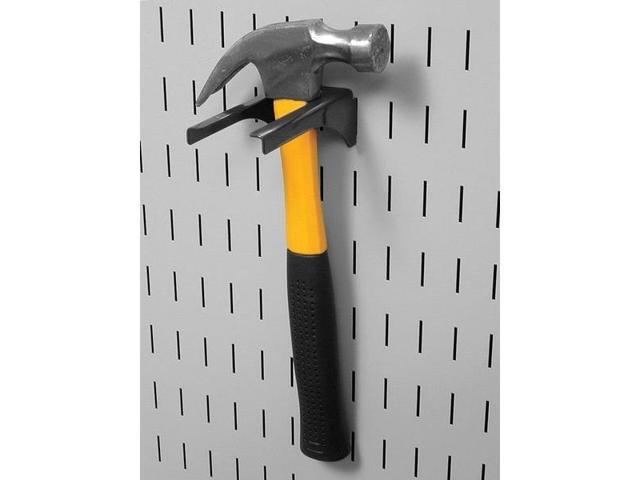 WALL CONTROL 35-K-DLXBK Slotted Tool Board Hook Kit,26 Piece,Blk