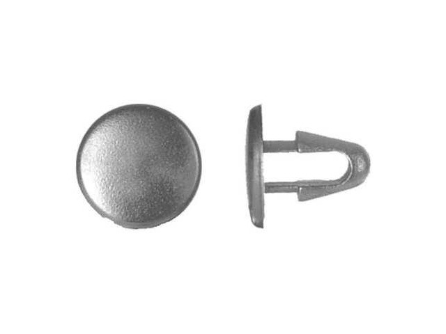 ZORO SELECT 1996PK Push-In Rivet, Dome Head, 5 mm Dia., 11 mm L, Nylon Body, 50