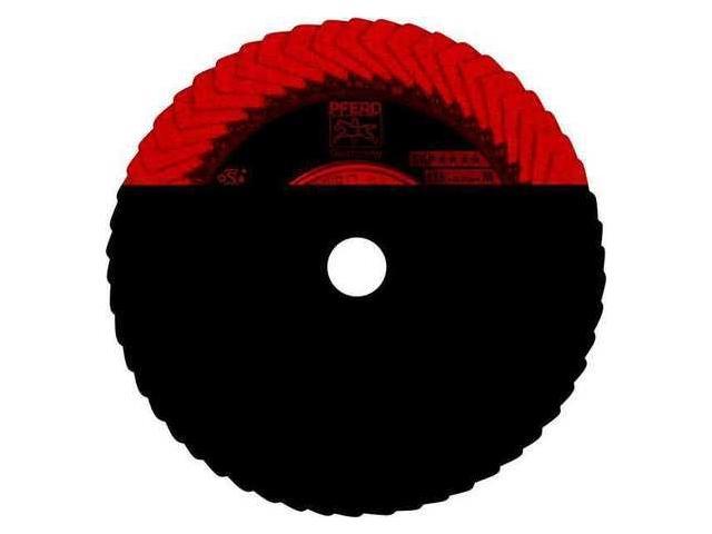 Photos - Other Power Tools PFERD 67258 4-1/2' x 5/8-11 Thd. POLIFAN® Flap Disc CO SGP CURVE STEELOX,