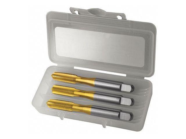 Photos - Other Power Tools Greenfield Threading 174544 Tap Set, #8-32, Bottoming, Plug, Taper, 4 Flut 
