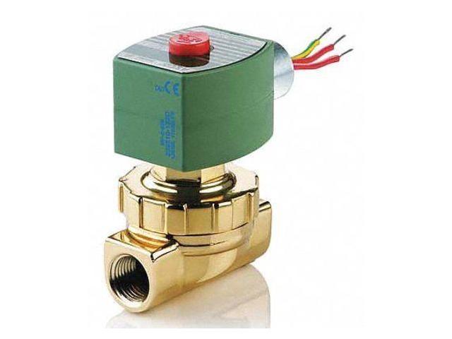 Photos - Other sanitary accessories Red Hat REDHAT 8220G402 24V DC Brass Steam and Hot Water Solenoid Valve, Normally 