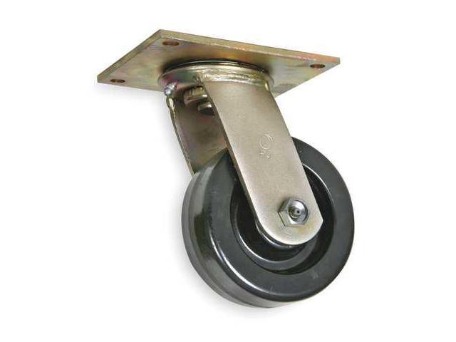 Photos - Other Garden Tools ZORO SELECT 1NVK7 Swivel Plate Caster, Phenolic, 5 in., 1000 lb.