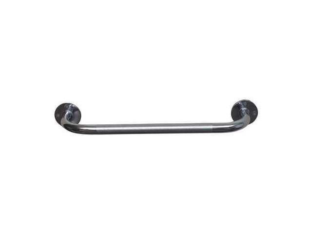 Photos - Other sanitary accessories HEALTHSMART 521-1570-0618 18' Length, Knurled, Steel, Grab Bar, Chrome Pla