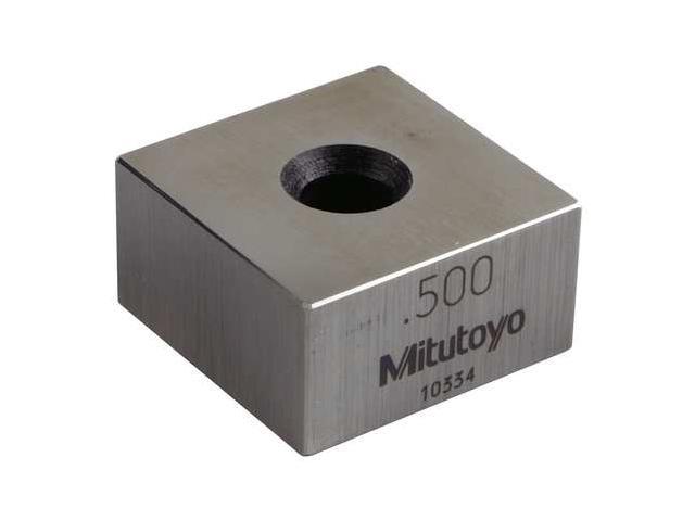 Photos - Other Power Tools Mitutoyo 614195-531 Gage Block, Square, Steel, 0.500 In, ASME 0 