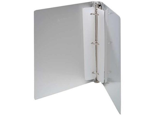 ZORO SELECT 00605 2' Three Ring Round Binder, Silver