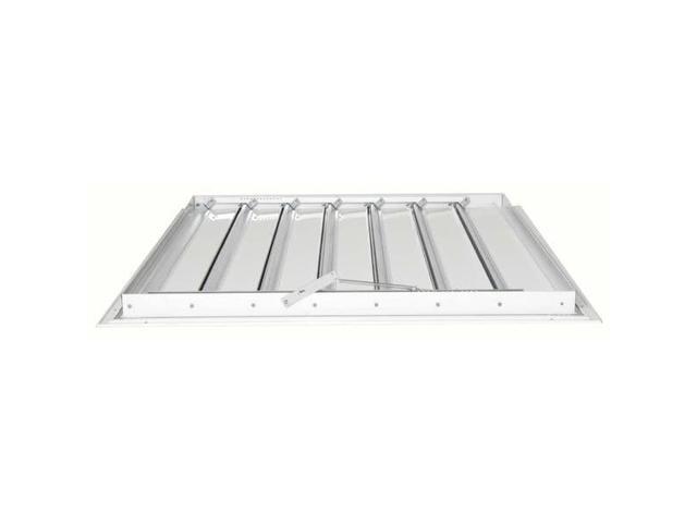 DAYTON 3C242 42 in 44'H-W 4.5'L Alu Ceiling Shutter Dampr, 42 in x 42 in,