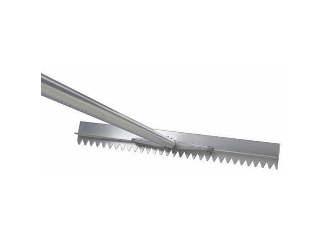 KRAFT TOOL GG836 36 in Asphalt Lute, 37 Tines, 84 in L Magnesium Handle