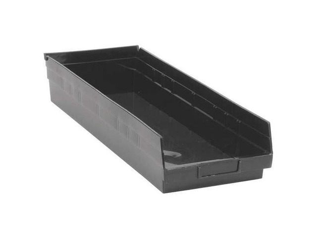 QUANTUM STORAGE SYSTEMS QSB114BR Shelf Storage Bin, Polypropylene/Polyethylene,