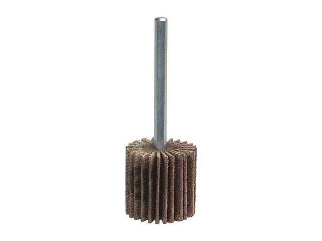 MERIT 08834149833 Flap Wheel, 3Inx1/2In, 20000, 40Grit