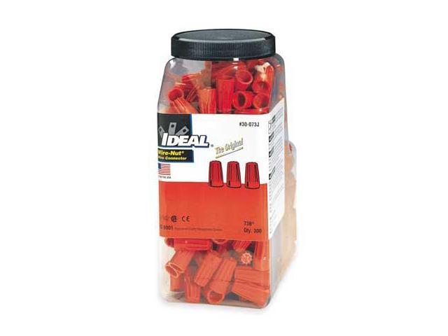 IDEAL 30-073J Twist On Wire Connector,22-14 AWG,PK300