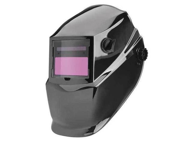 WESTWARD 33N556 Auto Dark Welding Helmet, 4, 9-13, Black